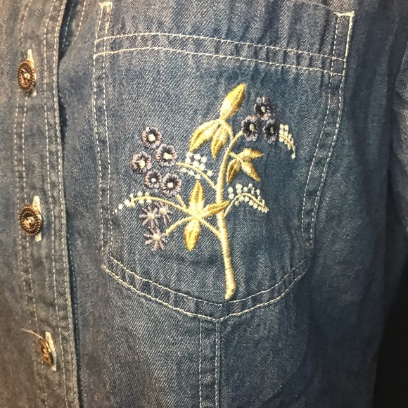 Vintage Button Down Blouse - Picture 3 of 7